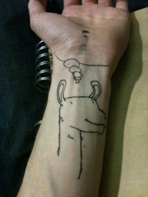 HAND LLAMA IS MOST DEFO THINKING ABOUT HAND SPIDER PHIL. HE'S SUCH A STUDULATOR.