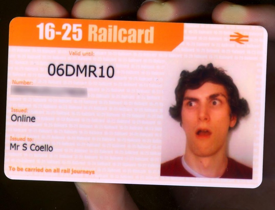 2009-2010 16-25 Railcard